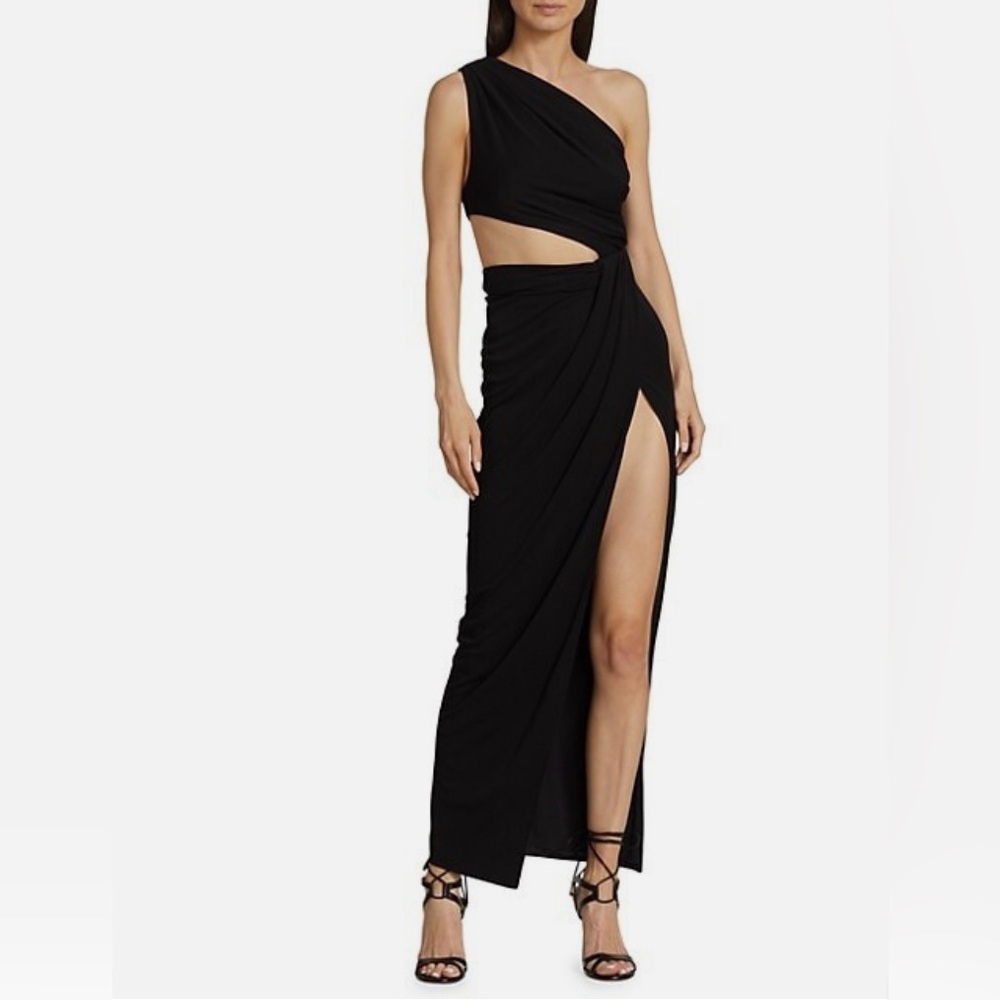 NWT Ronny Kobo Aido Cutout Midi Dress